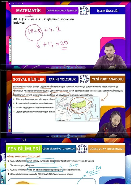 6. Sınıf Bursluluk Hazırlık Eğitim Seti (Online Ful Eğitim) fırsatları