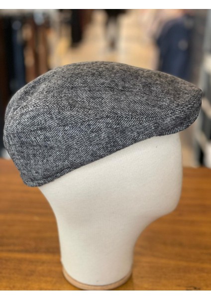 Ingiliz London Model Kaşe Kumaş Kasket Şapka modelleri