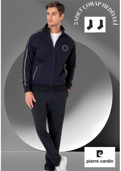 Fermuarlı & Cepli Düz Paça Eşofman Takımı TH0CL7VR30PCVR