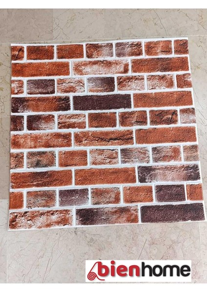 4 Adet, 70X70 cm 0,50M² Kırmızı 3D Kendinden Yapışkanlı Esnek Duvar Kağıdı Kaplama Paneli Köpük -5015 fiyatları