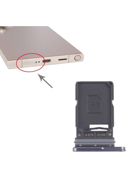 Samsung S24 Ultra Uyumlu Sim Tepsisi Sim Kart Yuvası