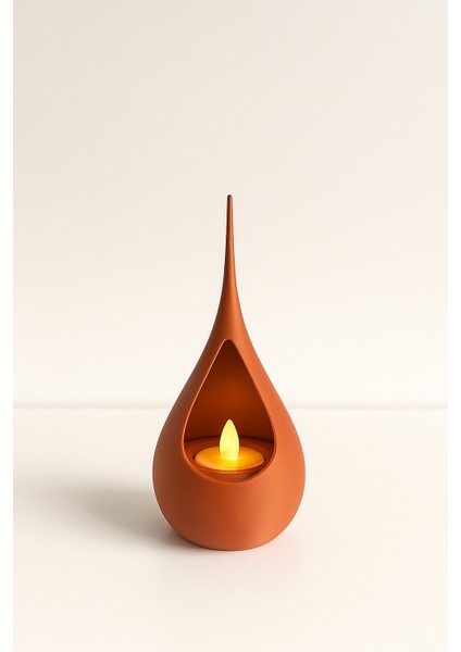 Dekoratif Mumluk & Gece Lambası | Damla Şeklinde Pilli Mum fiyatları