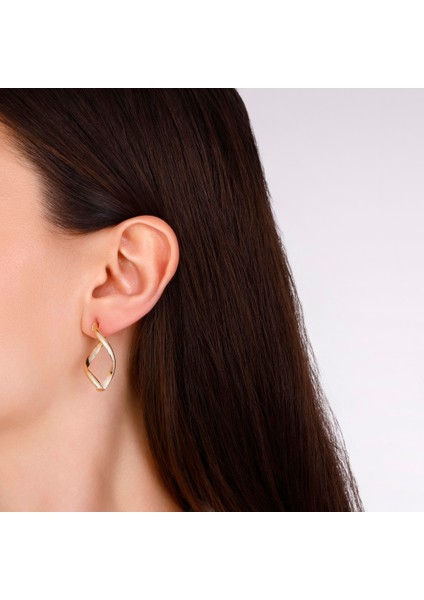 Altın Tasarım Küpe - 14K modelleri