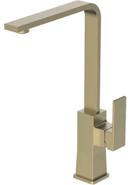 Dante Mat Fırçalı Altın Eviye Bataryası