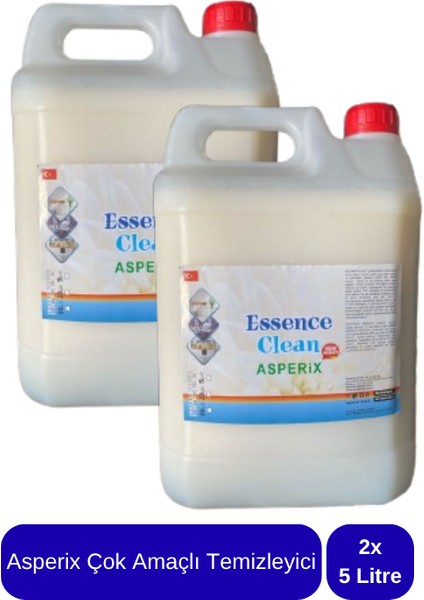 Asperix Çok Amaçlı Genel Temizleyici 5 Litre x 2 Adet