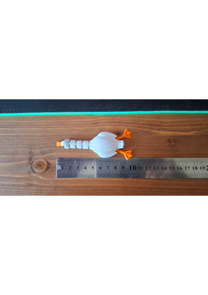 3D Baskı Eklemli Ördek – Hareketli Masaüstü Oyuncak ve Dekoratif Figür (10 Cm) modelleri