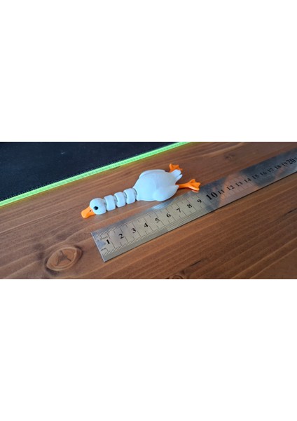 3D Baskı Eklemli Ördek – Hareketli Masaüstü Oyuncak ve Dekoratif Figür (10 Cm) indirimleri