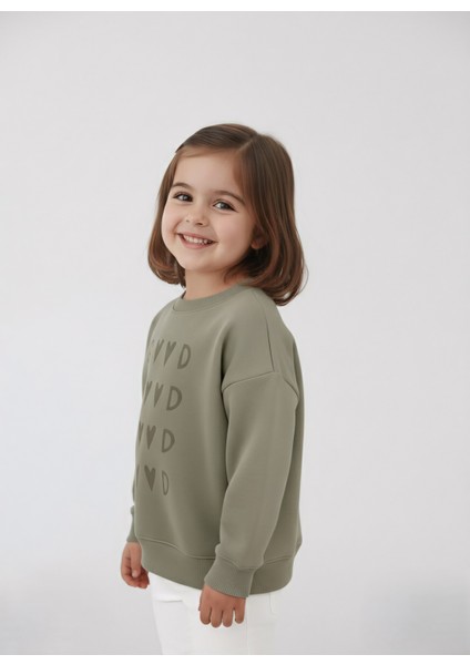 Kız Çocuk Baskılı Sweatshirt modelleri