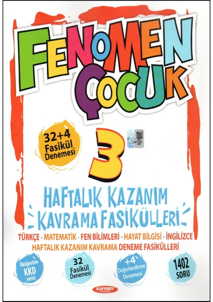 Kurmay 3. Sınıf Haftalık Kazanım Kavrama Fasikülleri (32+4)