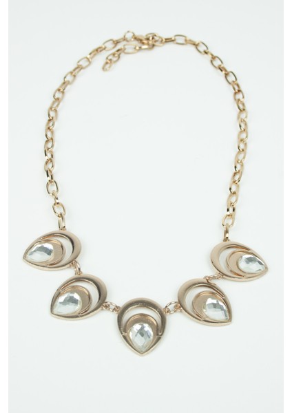 Kristal Uçlu Bronz Kolye fiyatları