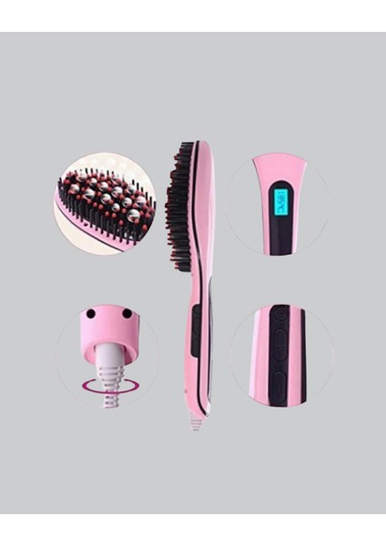 Profesyonel Saç Düzleştirici Tarak – 230°C Maksimum Isı Hızlı Isınma ve Se - F959K165-U13 modelleri