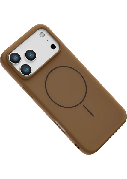 Apple iPhone 17 Pro Max Jully Magsafe Kapak - Kahverengi fiyatları