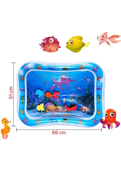 Su Oyun Matı Mavi, Tummy Time (Test Raporlu) modelleri