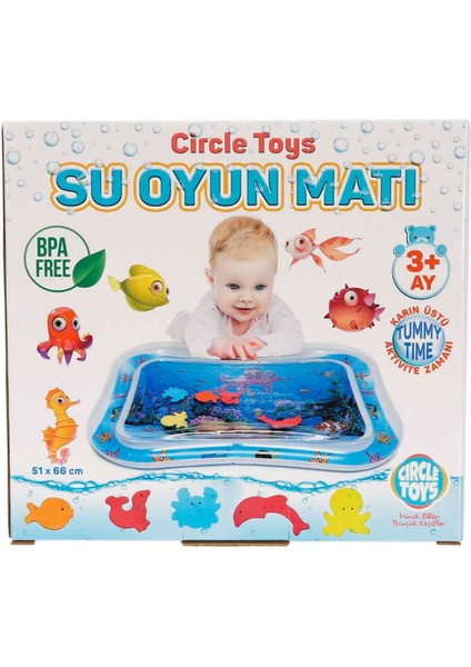 Su Oyun Matı Mavi, Tummy Time (Test Raporlu) fırsatları