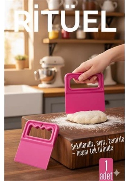 Hamur Kesici Kazıyıcı ve Spatula - Esnek Yapı ile Unlu Mamul Hazırlığı İçin Pratik Yardımcı