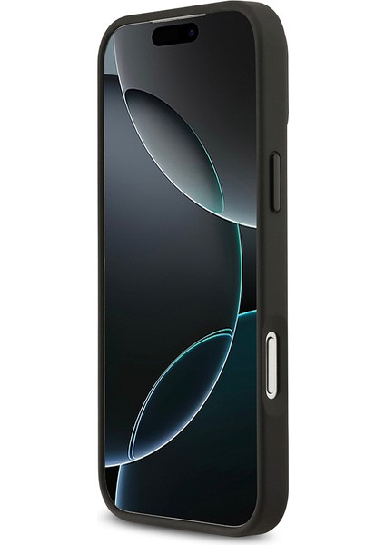 iPhone 17 Pro Max Uyumlu Kılıf Tumı M-Safe Şarj Özellikli Deri Noktalı Dizayn Kapak Siyah indirimleri