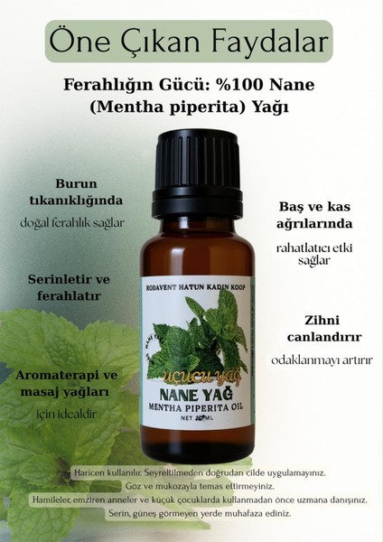 Nane Yağı 20 Ml. fiyatları