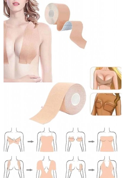 Göğüs Bandı Toparlayıcı ve Şekillendirici Tere ve Suya Dayanıklı Esnek Yapılı Hassas Ciltlere Uygun fırsatları