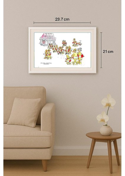 Oleg Goutsol 29X21CM Orijinal Karikatür Tablo indirimleri