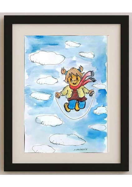 Zlatko Krstevski 29X21CM Orijinal Karikatür Tablo