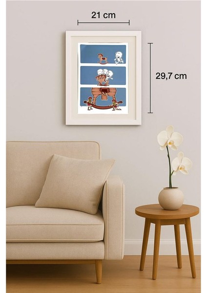 Chris Hovian 29X21CM Orijinal Karikatür Tablo indirimleri