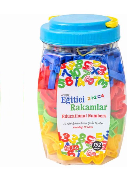 Eğitici Sayılar 192 Adet - Zeka ve Eğitici Oyuncaklar fırsatları