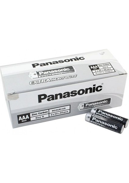 Panasonic Manganez İnce Kalem AAA Pil 60'Lı Paket