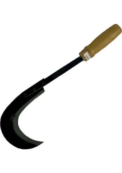 Sürmene Kırmızı Plastik Saplı Orak 43 cm - Buğday Hasadı