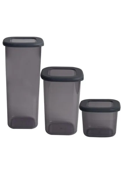 3 Boy Erzak Saklama Kabı