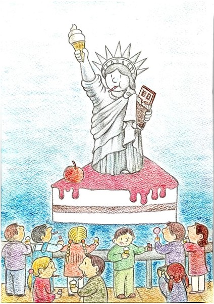 Sang Jin Kim 29X21CM Orijinal Karikatür Tablo modelleri