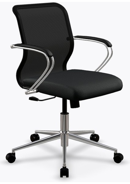 Ergolife Sit 8 Ofis Koltuğu | Tekerlekli, Yükseklik Ayarlı, Siyah, Bilgisayar SANDALYESI-ED.55.1.2A2 fiyatları