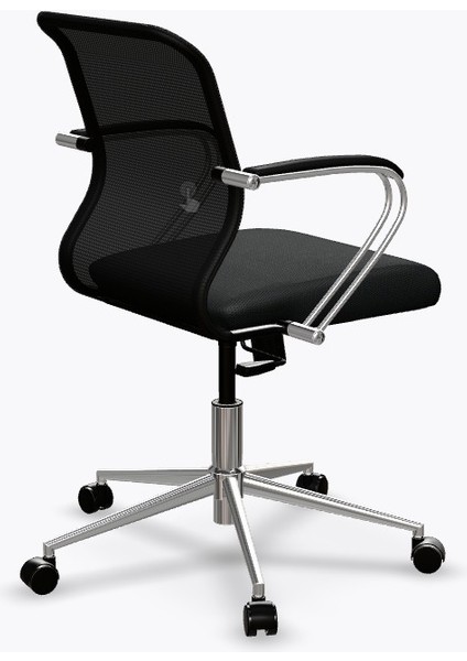 Ergolife Sit 8 Ofis Koltuğu | Tekerlekli, Yükseklik Ayarlı, Siyah, Bilgisayar SANDALYESI-ED.55.1.2A2 modelleri