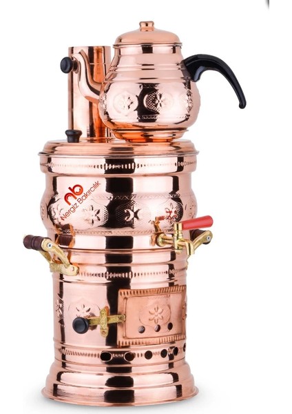 Bakır Semaver Odunlu. fırsatları