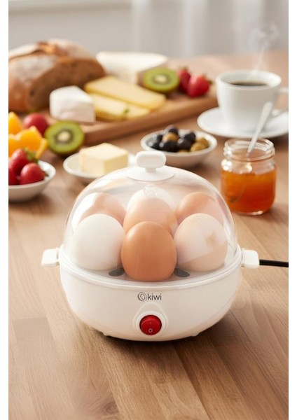 KEB-4309 7 Yumurtalık Yumurta Pişirici Beyaz modelleri