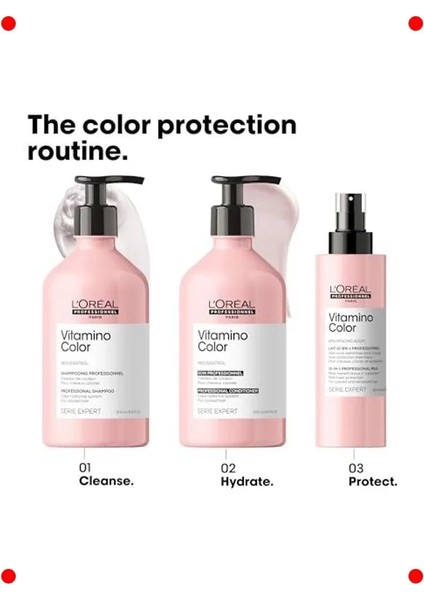 Boyalı Saçlar Için Renk Koruyucu Şampuan 500ML indirimleri