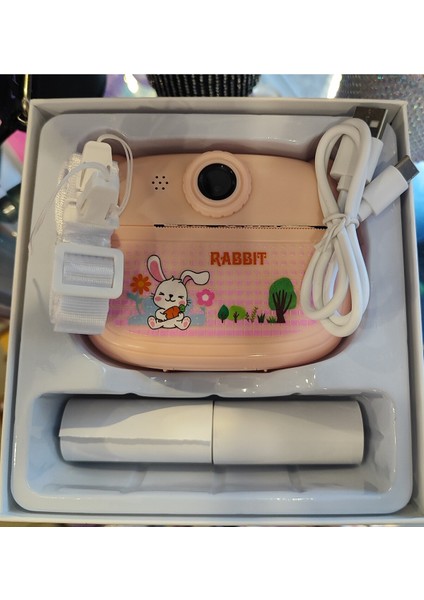 Çocuk Fotoğraf Makinesi Kamera - Anında Baskı Özellikli Sd Kart ile Kayıt Imkanı AD949965 indirimleri