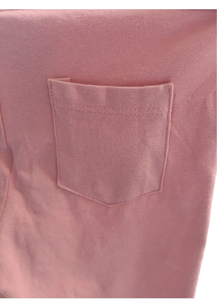 Kız Çocuk Taş Baskılı Duble Paçalı Pamuklu Tayt – Esnek, Şık ve Rahat