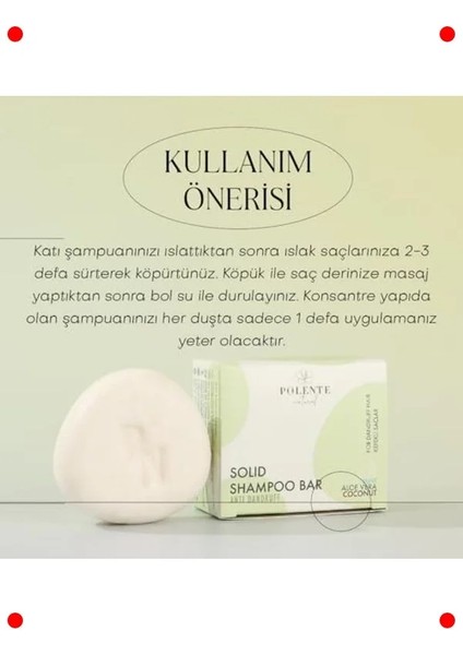 Rahatlatıcı & Kepek Karşıtı Katı Şampuan indirimleri