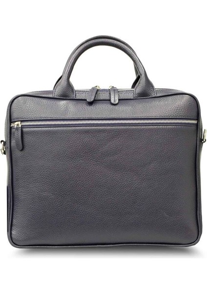 Guard Lacivert Hakiki Deri 14' Inç Laptop Çantası modelleri