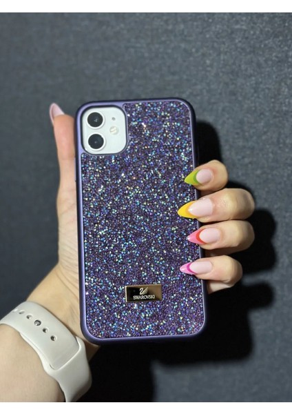 iPhone (11) Uyumlu Lüks Taşlı Kılıf