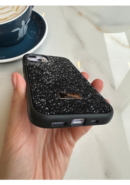 iPhone (15 Plus) Uyumlu Lüks Taşlı Kılıf fırsatları