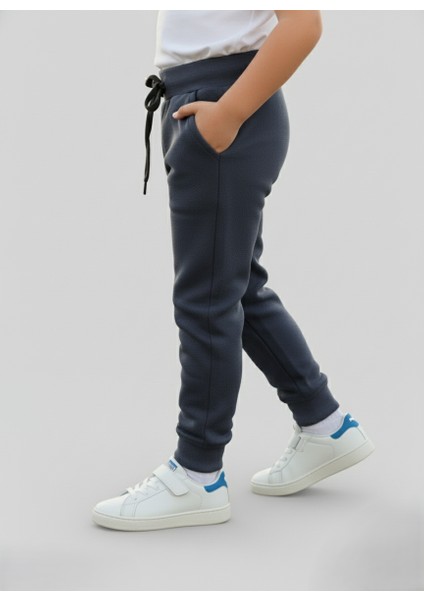 Erkek Çocuk Cep Detaylı Düz Eşofman modelleri