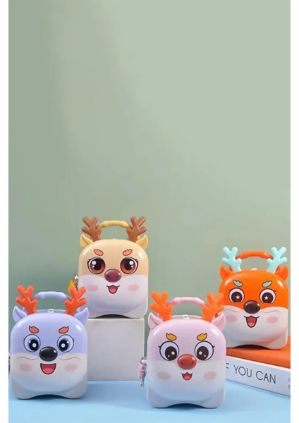 Sevimli Geyik Kumbara Metal Kumbara Hediyelik Eşya Bozuk Para Kutusu Kilitli Anahtarlı fiyatları