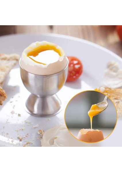 Paslanmaz Çelik 6'lı Kadeh Yumurtalık modelleri