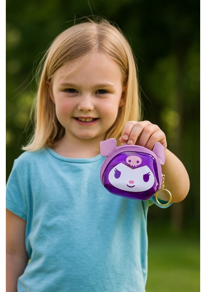 Kuromi Çocuk Cüzdan Anahtarlık