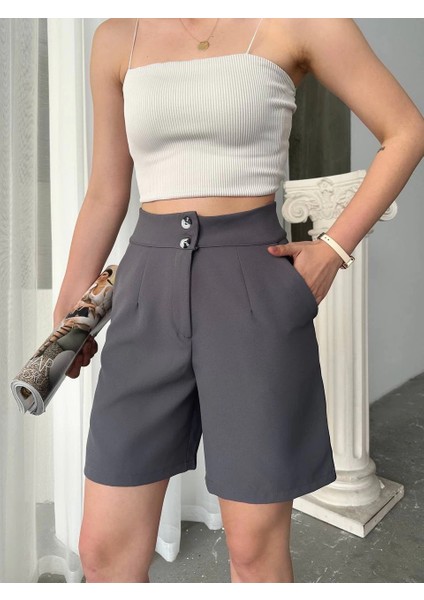 Double Çift Düğmeli Şort fiyatları