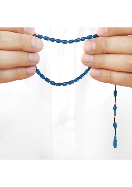 Sistemli Kapsül Kesim Mini Boy Turkuaz Ateş Kehribar Tesbih fırsatları