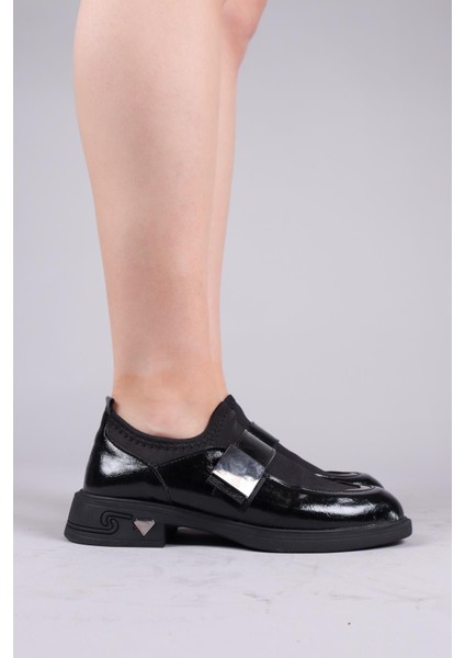 Pabna Cilt-Strech Garnili Loafer Siyah fiyatları