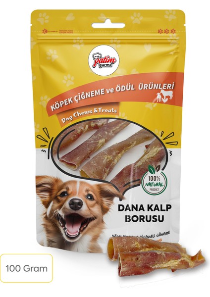 Dana Kalp Borusu 100 Gram Doğal Köpek Ödül Maması