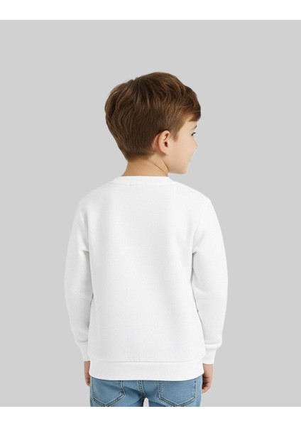 Erkek Çocuk Baskılı Sweatshirt